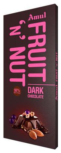 

Amul Fruit N Nut Dark Chocolate 55 Rich In Cocoa 150 g