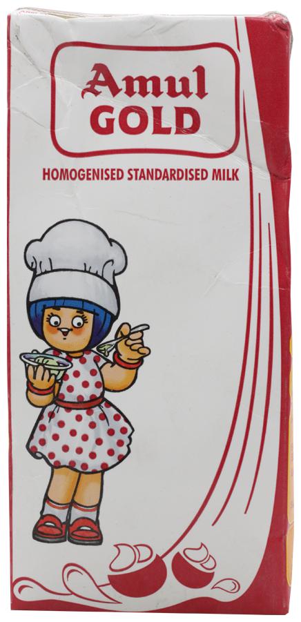

Amul Gold Homogenised Standardised Milk 1 L