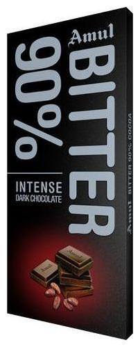 Buy Amul Intense Dark Chocolate - 90% Bitter 150 g Online at Low Prices in India - Paytmmall.com