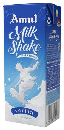 

Amul Milkshake - Vanilla 200 ml