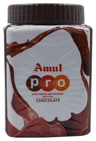 

Amul Pro Whey Protein - Malt Beverage Health Drink With Dha - Chocolate 500 g
