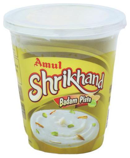 

Amul Shrikhand - Badam Pista 500 g