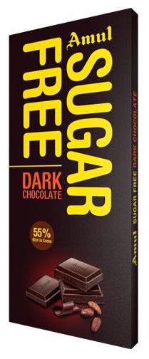

Amul Sugar Free Dark Chocolate 55 Rich In Cocoa 150 Gm