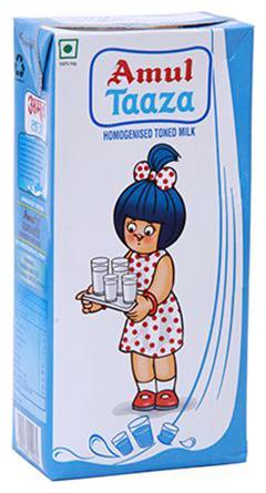 

Amul Taaza Fresh Toned Milk 200 ml