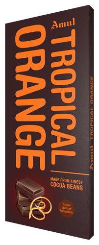 

Amul Tropical Orange- Dark Chocolate Infused With Orange Extracts From Netherlands 150 g