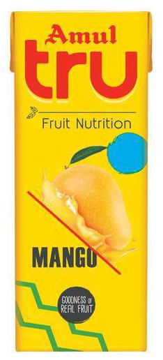 

Amul Tru Mango 200 ml