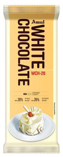 

Amul White Chocolate Slab - WCH-28 500 g