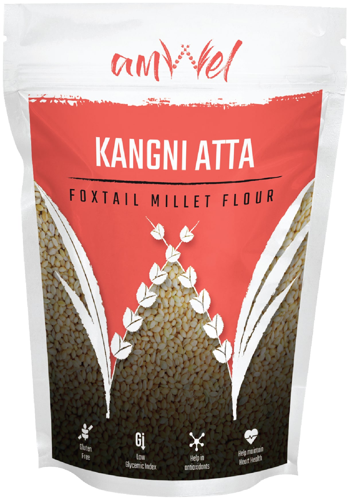 

Amwel Kangni Atta Foxtail Millet Flour - Pack of 2 500g x 2)