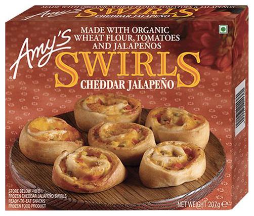 

Amy s Cheddar Jalapeno Swirls 207 g