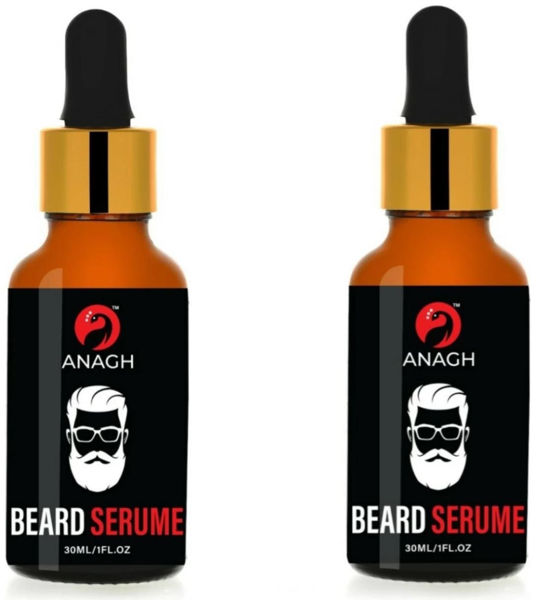 

ANAGH Beard Oil Faster Bread Growth OIl Hair Oil 30ml (Pack of 2)