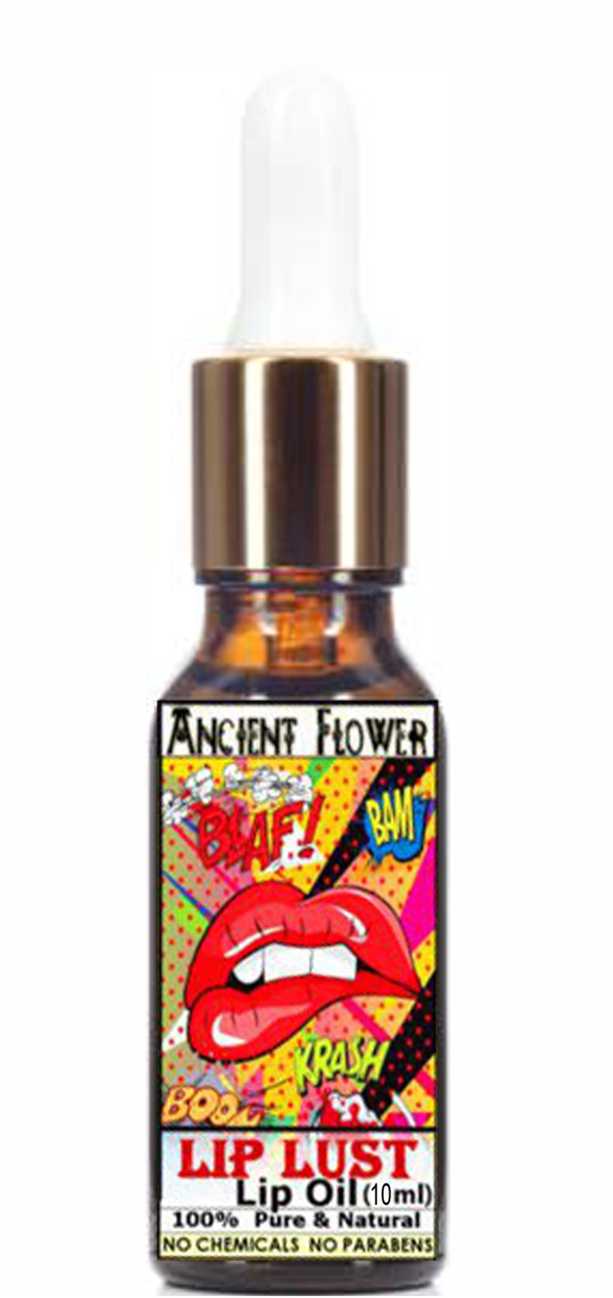 

Ancient Flower Lip Lust Lip Oil Natural 10 ml (Pack of 1)