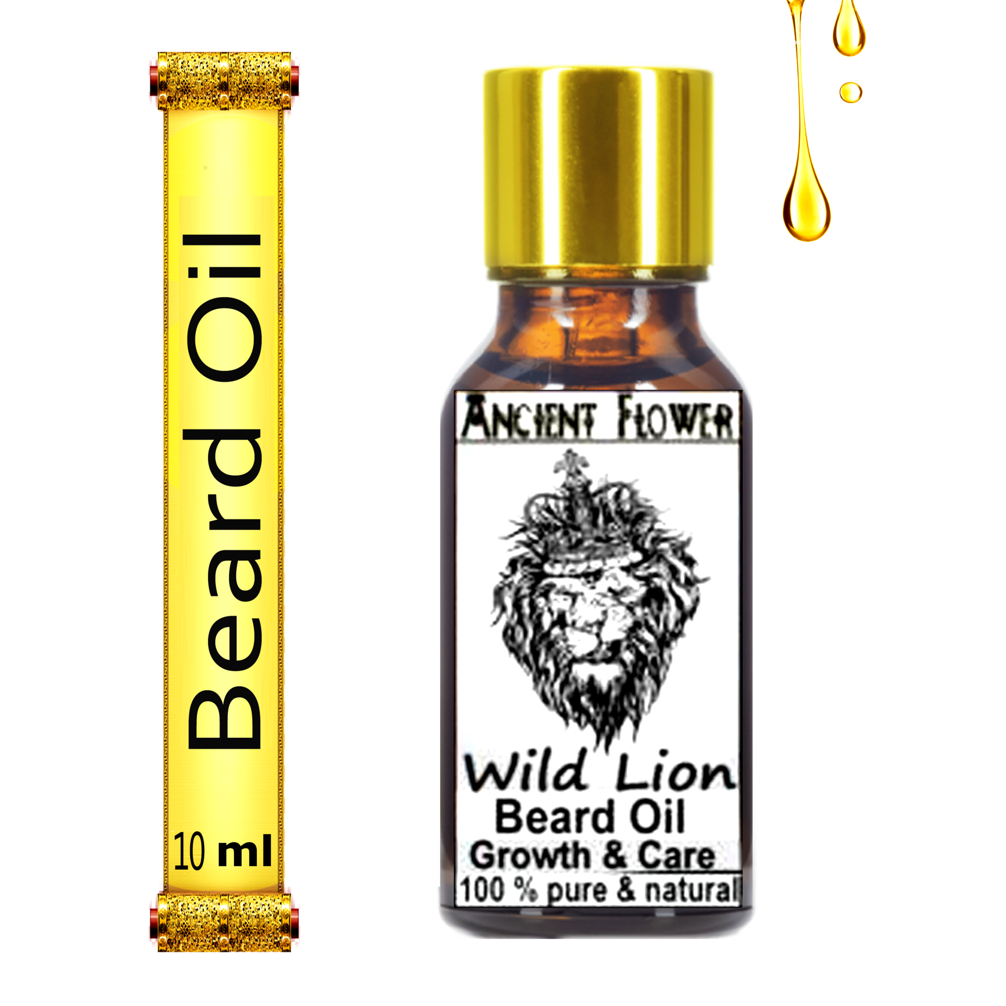 

Ancient Flower -Wild lion Beard Hair Oil(10ml)