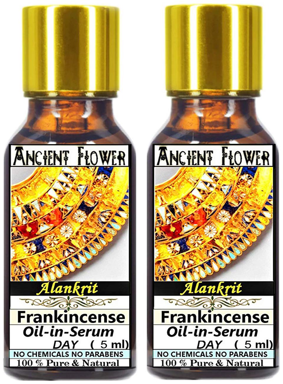 

Ancient Flower Alankrit Frankincense Oil In Serum Day 5 ml Combo (Pack Of 2)