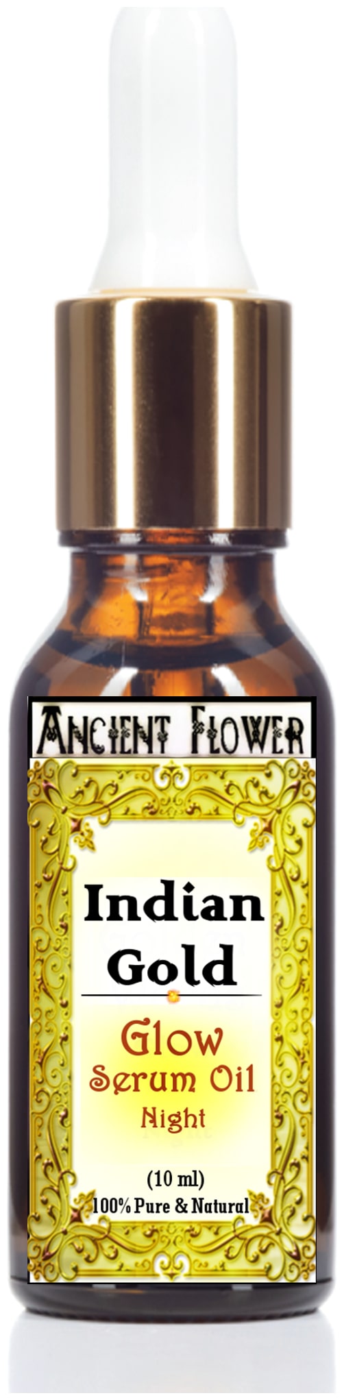 

Ancient Flower Indian Gold Face Glow Night Serum Oil 10 ml (Pack of 1)