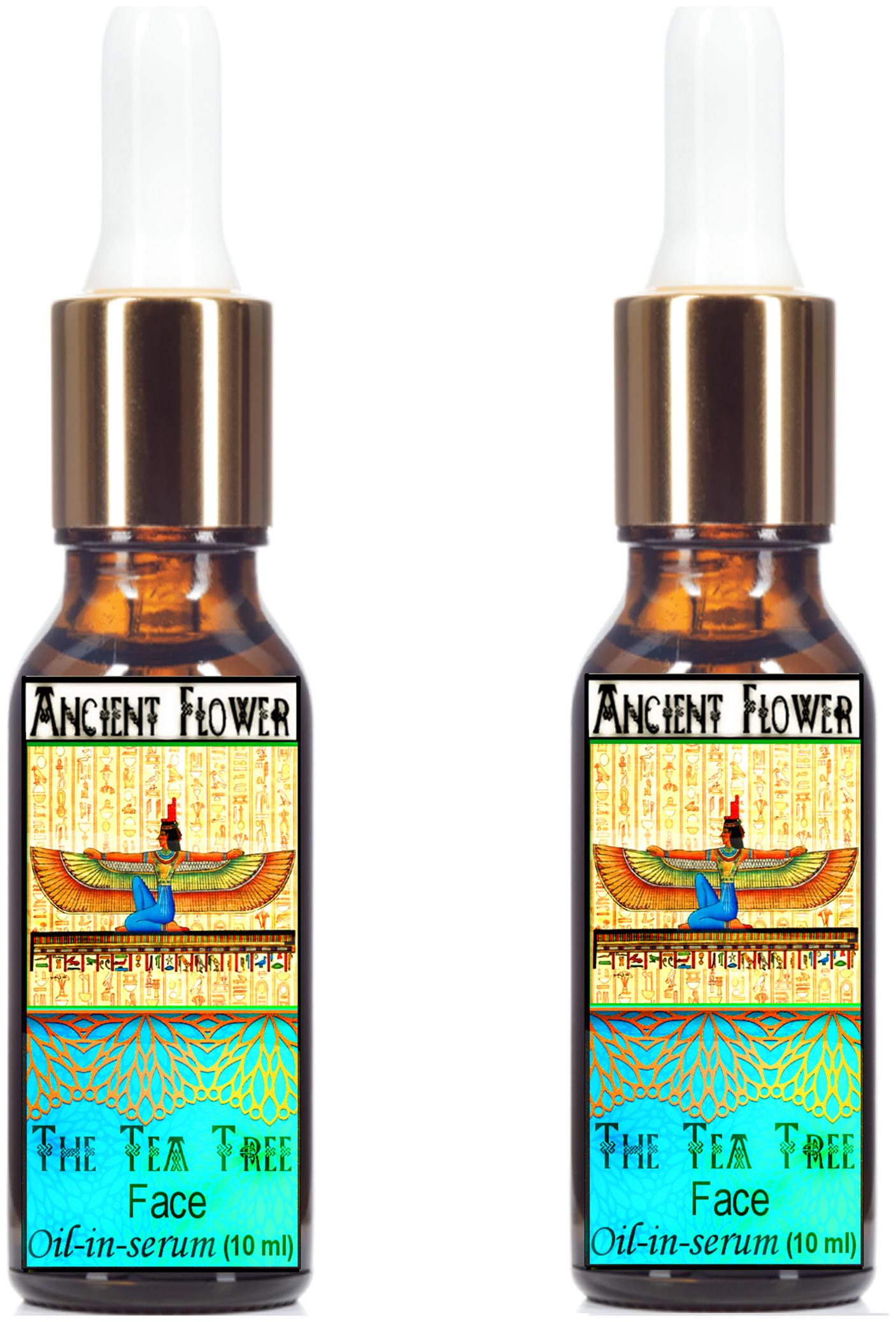 

Ancient Flower - The Tea Tree Day - Face Oil In Serum (10 ml)combo (Pack of 2)