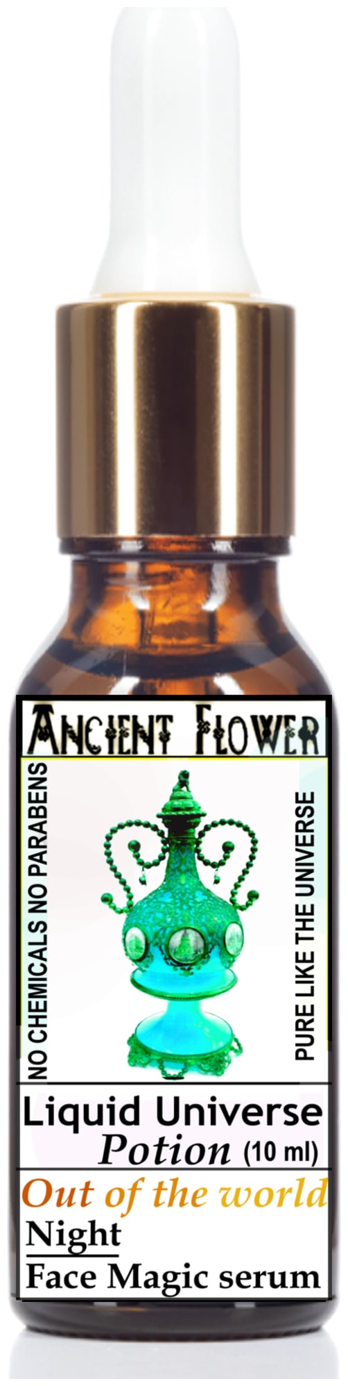 

Ancient Flower Liquid Universe Out Of The World Night Face Magic Serum 10 ml (Pack of 1)