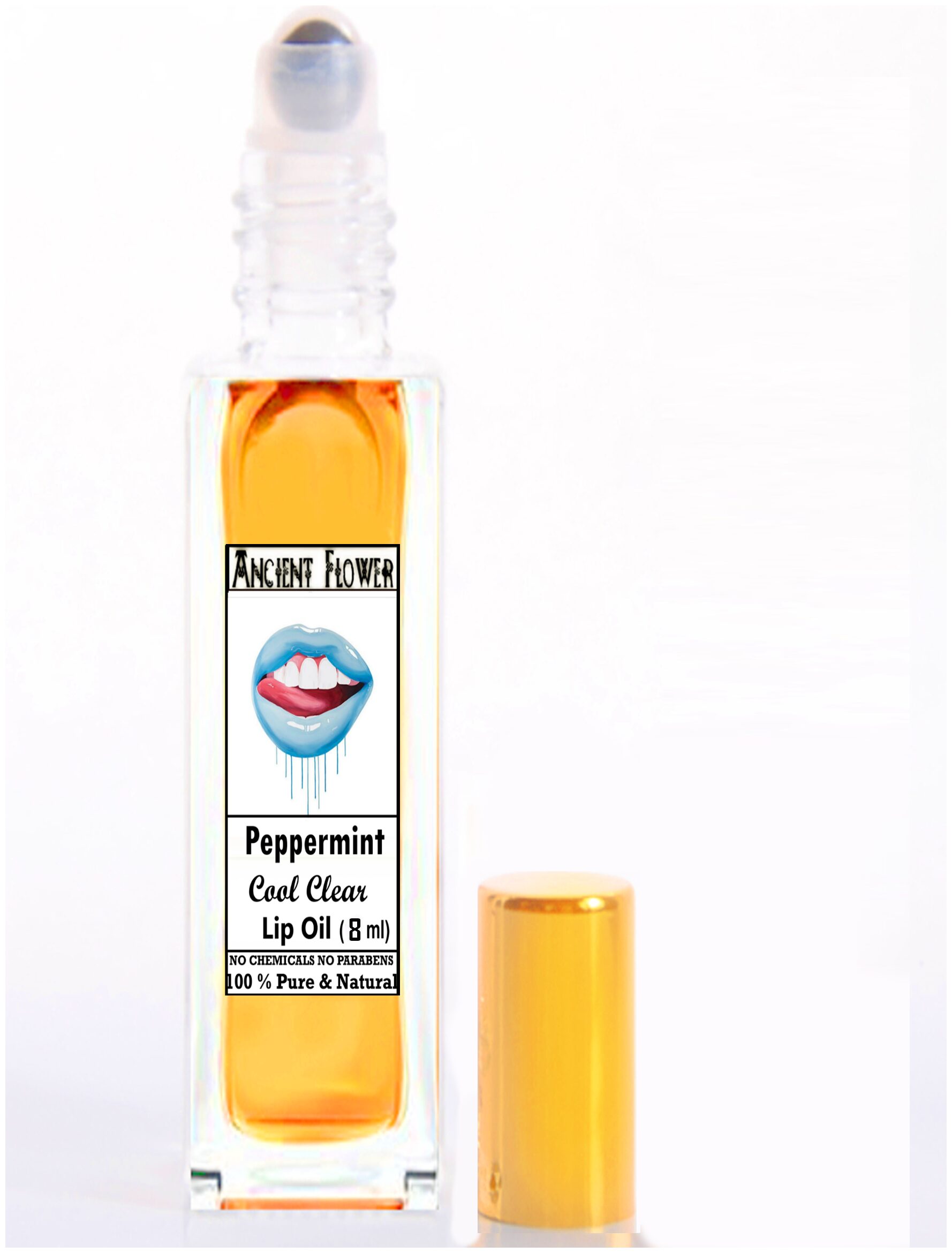 

Ancient Flower Peppermint Cool Clear Lip Oil 8 ml (Pack of 1)