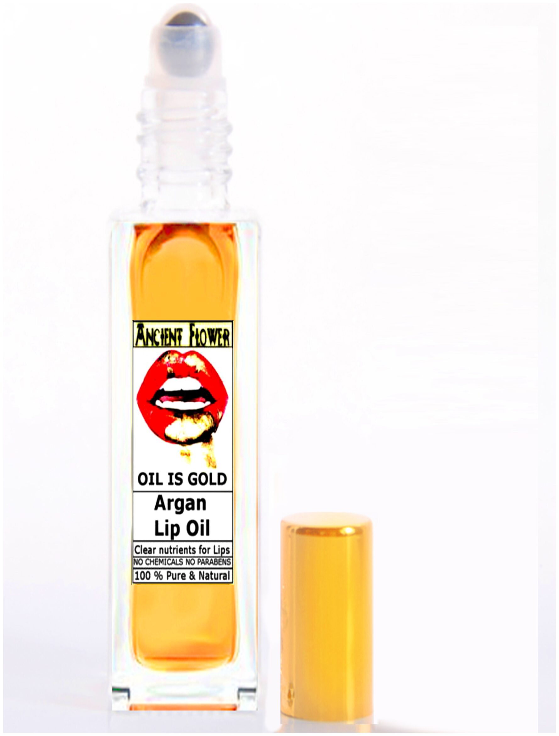 

Ancient Flower Oil Is Gold Argan Lip Oil 8 ml (Pack of 1)