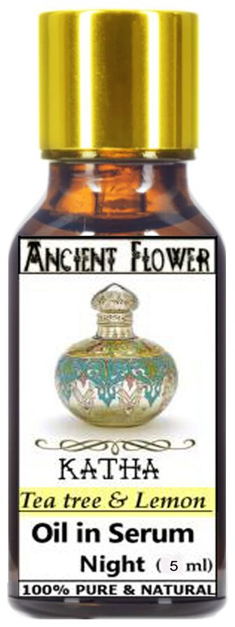 

Ancient Flower Katha Tea Tree and Lemon Oil In Serum (Night) 5 ml (Pack Of 1)