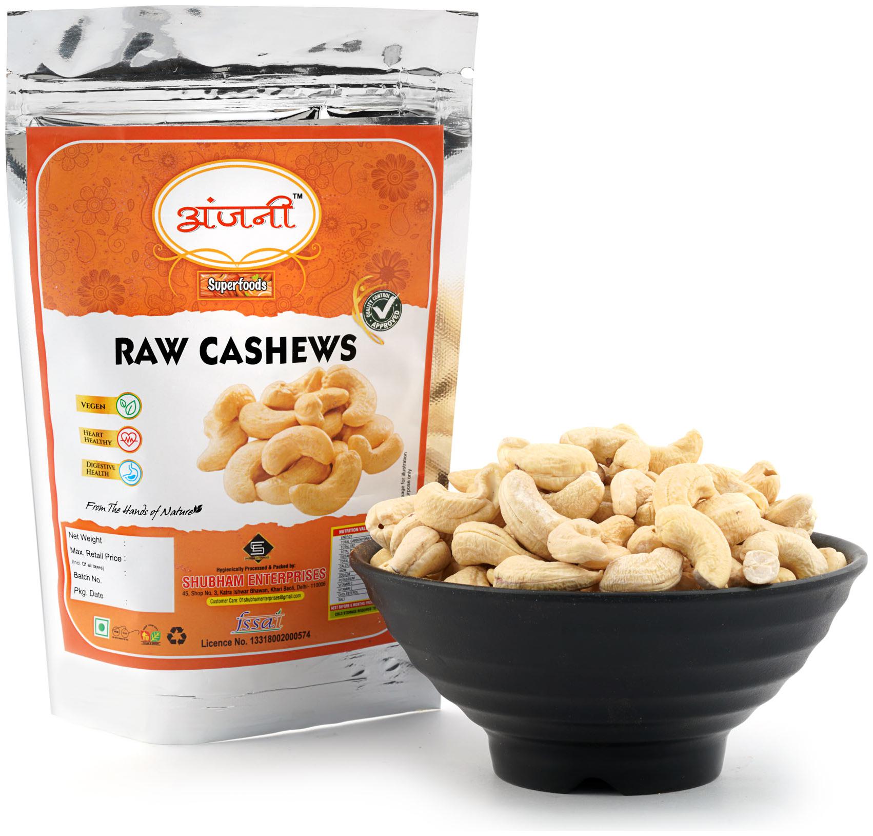 

Anjani Plain Raw Cashews Cashews 1 Kg (Pack Of 1)