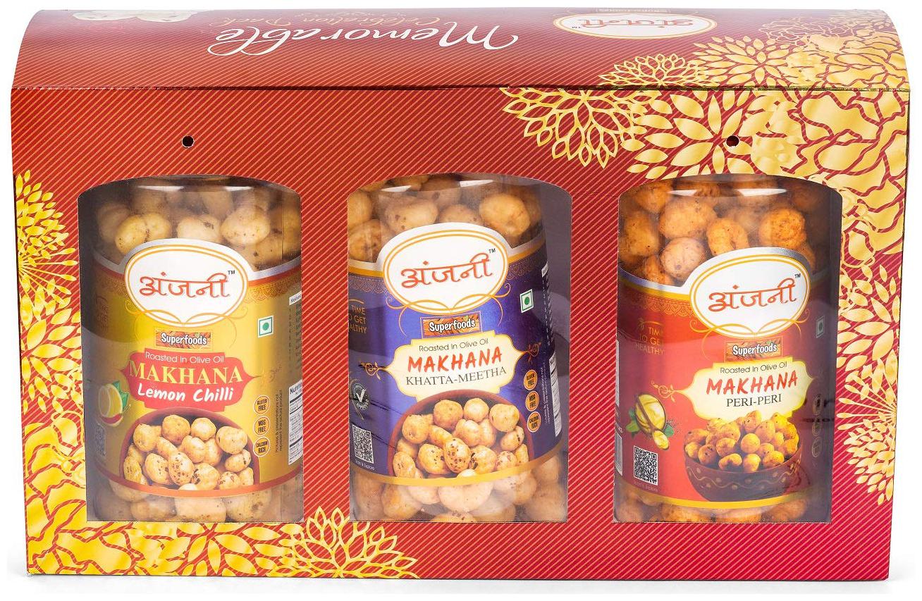 

Anjani Superfoods Memorable Celebration Pack Diwali Special Dry Fruit Gift Pack 300g