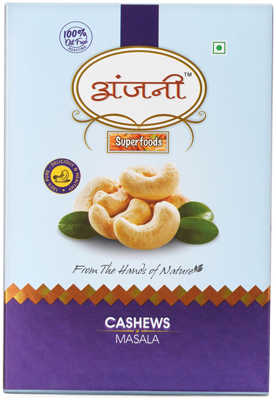 

ANJANI SUPERFOODS Masala Cashew In Box 100g