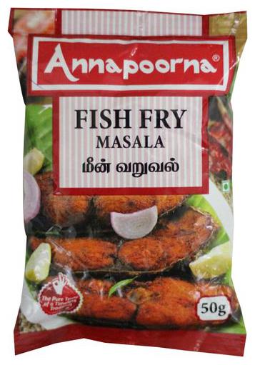 

Annapoorna Masala - Fish Fry 50 g