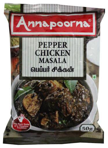 

Annapoorna Masala - Pepper Chicken 50 g
