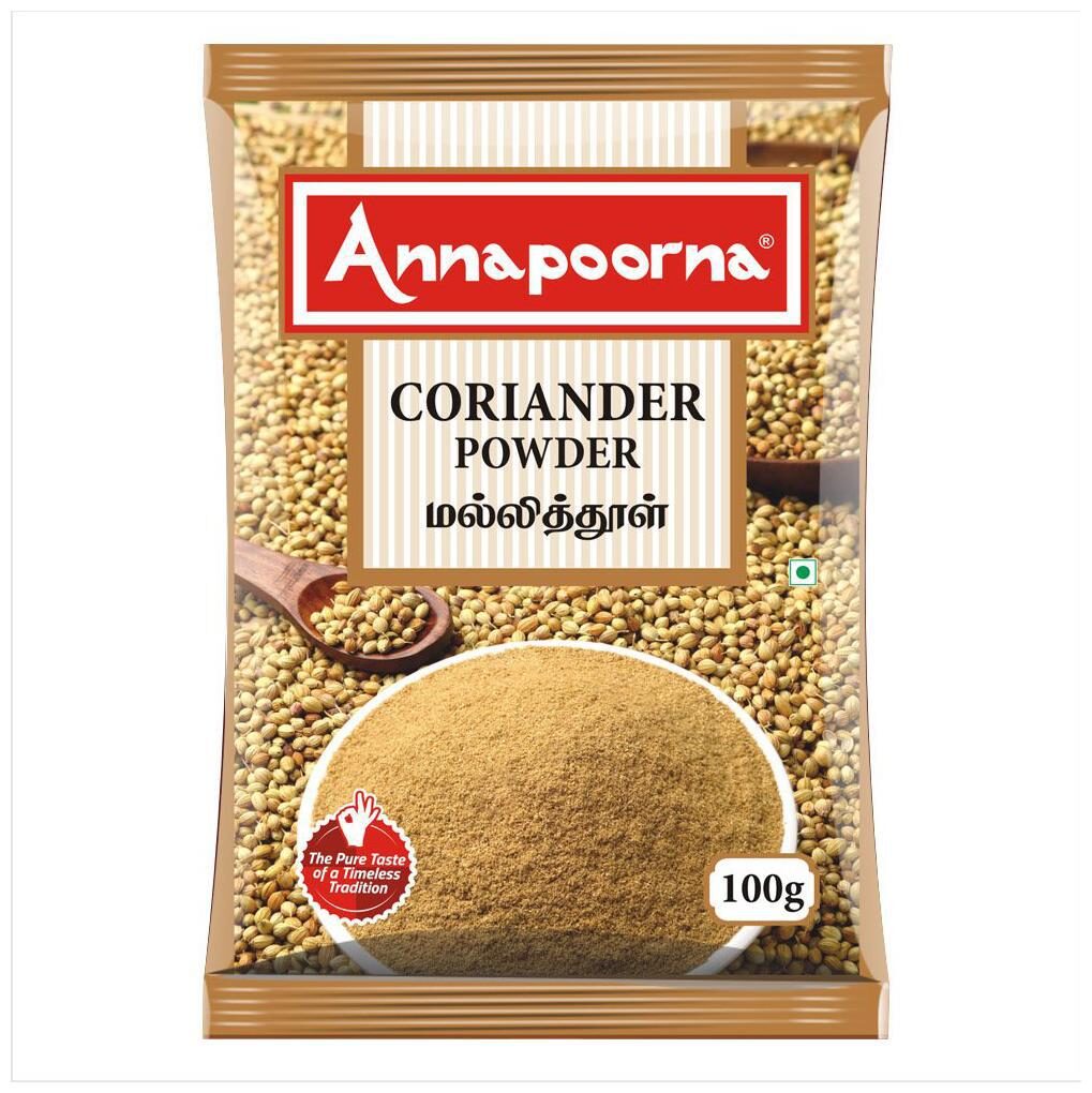 

Annapoorna Powder - Coriander 100 g