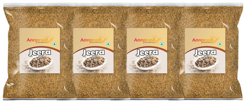 

ANNPRASH PREMIUM QUALITY CUMIN SEED jeera 500g (Pack of 4 )