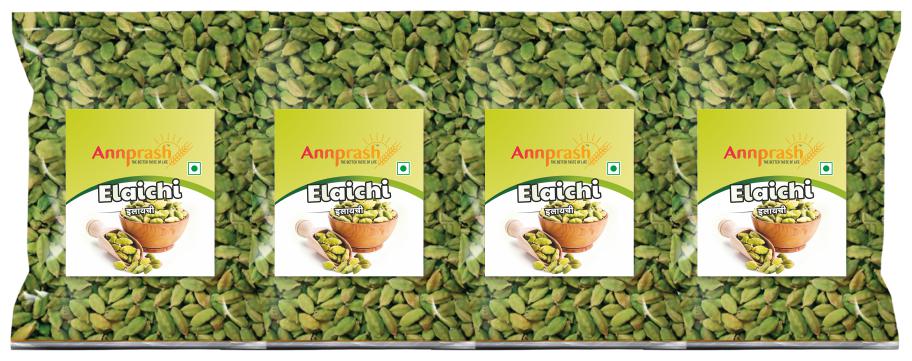 

ANNPRASH PREMIUM QUALITY GREEN ELAICHI CARDAMOM 100g (Pack of 4 )
