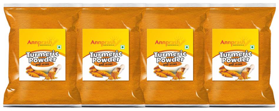 

ANNPRASH premium Quality Turmeric Haldi Powder 500 g ( Pack of 4)