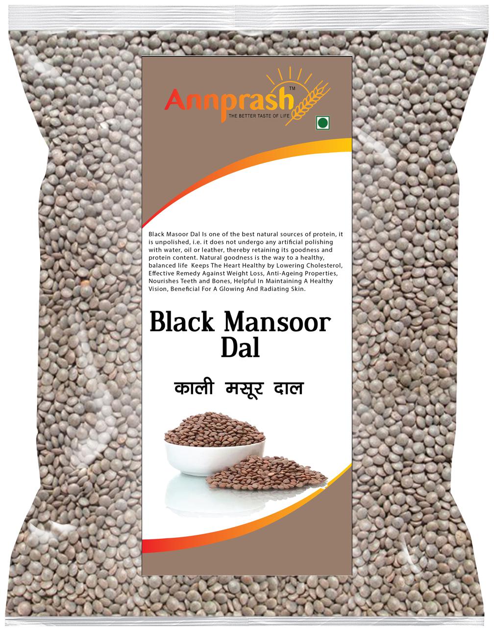 

ANNPRASH Premium Quality Black Masoor Dal 5 kg (Pack Of 1)