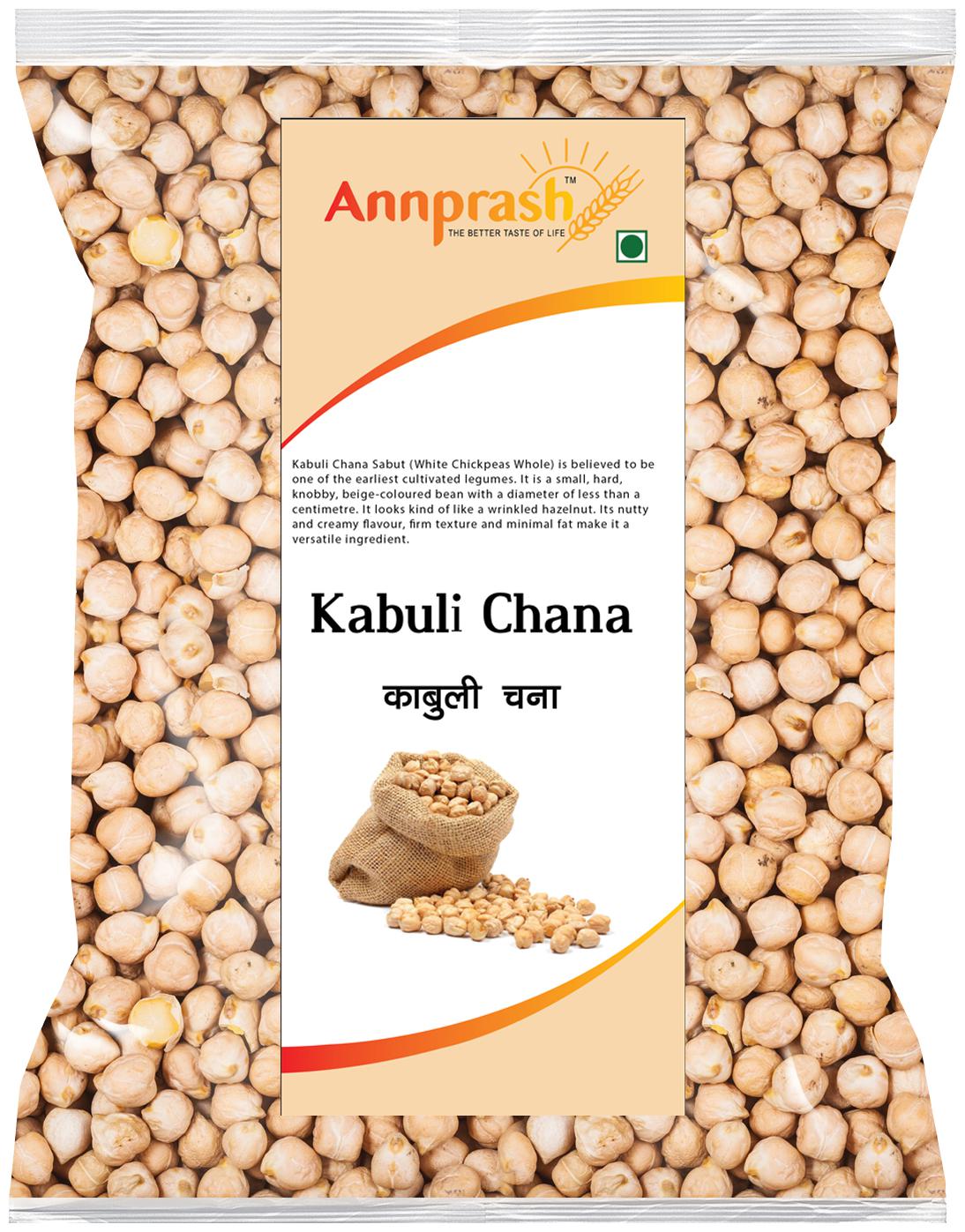 

ANNPRASH Premium Quality kabuli Chana 4 kg (Pack Of 1)