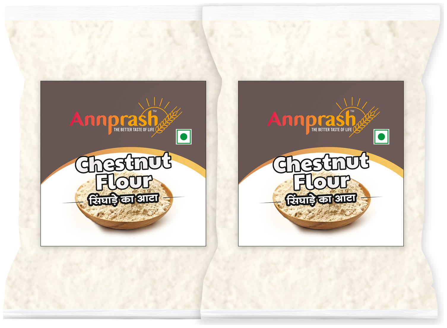 

Annprash Premium Quality Chestnut Flour Singhara Atta -1Kg (Pack Of 2)