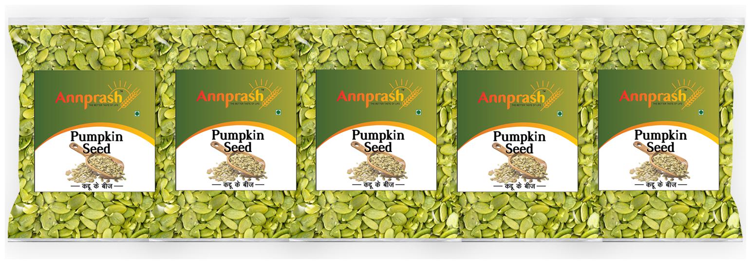 

ANNPRASH Premium Quality Pumpkin seed 500g (Pack of 5)