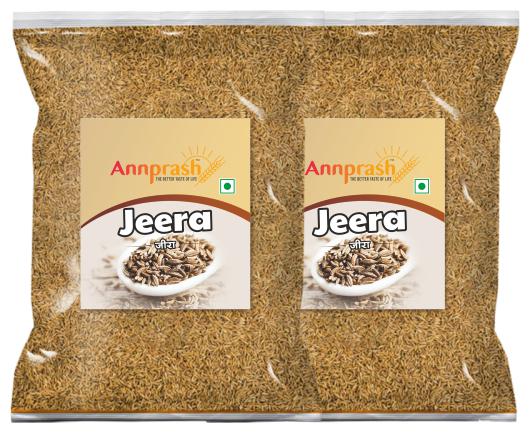 

ANNPRASH PREMIUM QUALITY CUMIN SEED jeera 1 kg (Pack of 2 )