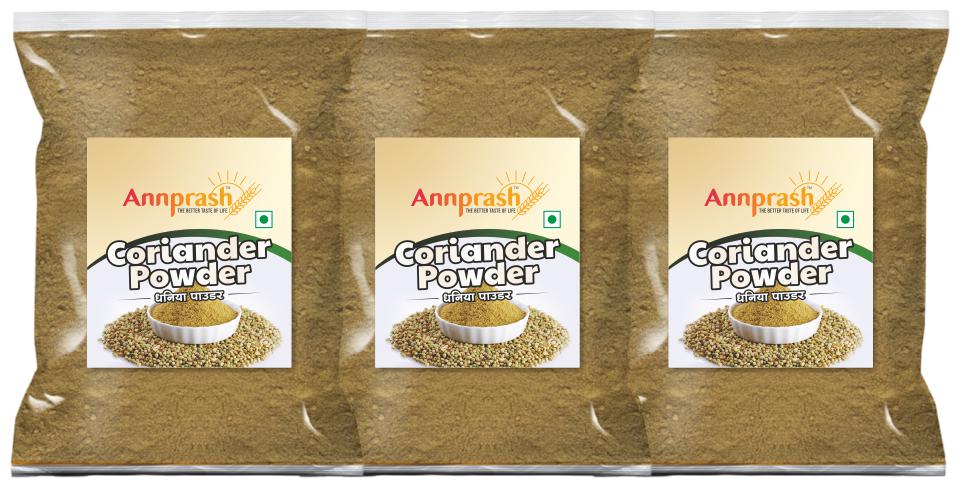 

ANNPRASH PREMIUM QUALITY CORIANDER DHANIYA Powder 100g (Pack of 3 )