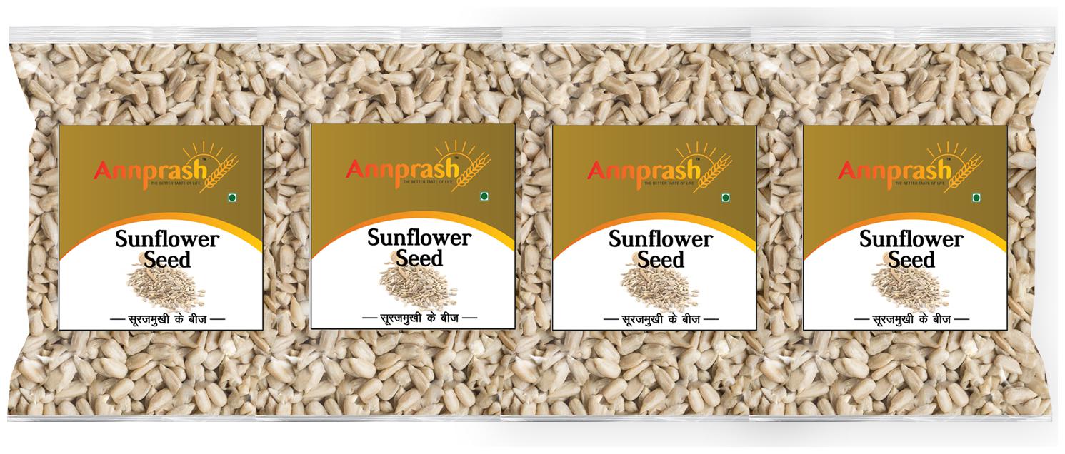 

ANNPRASH Premium Quality Sunflower seed 500g (Pack of 4)