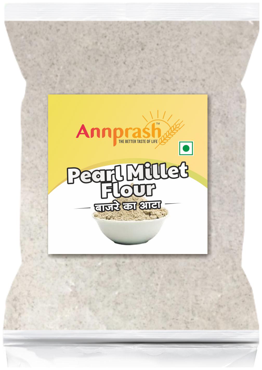 

Annprash Premium Quality Pearl Millet Flour Bajra Aata 500 g (Pack of 1)