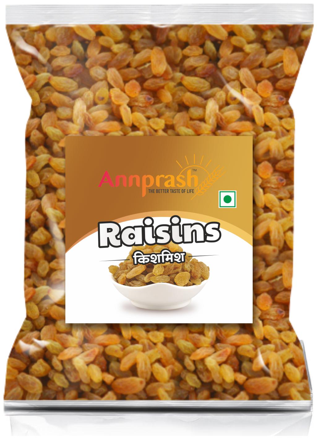 

ANNPRASH PREMIUM QUALITY RAISINS KISMIS 500g (Pack of 1)