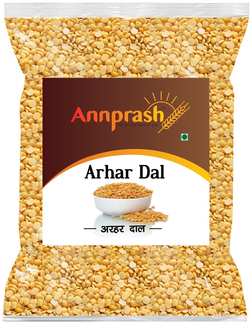 

ANNPRASH Premium Quality Arhar Toor Dal Split (Split Pigeon Peas) 1 kg (Pack Of 1)