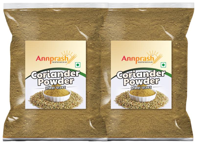 

ANNPRASH PREMIUM QUALITY CORIANDER DHANIYA Powder 500g (Pack of 2 )