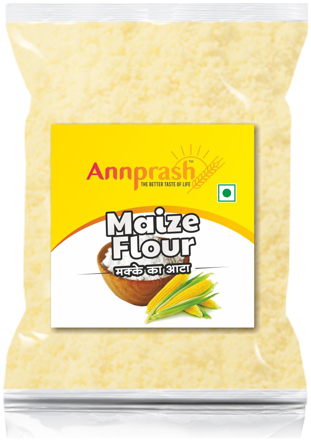 

Annprash Premium Quality Maize Flour Makka Aata 1 kg (Pack of 1)