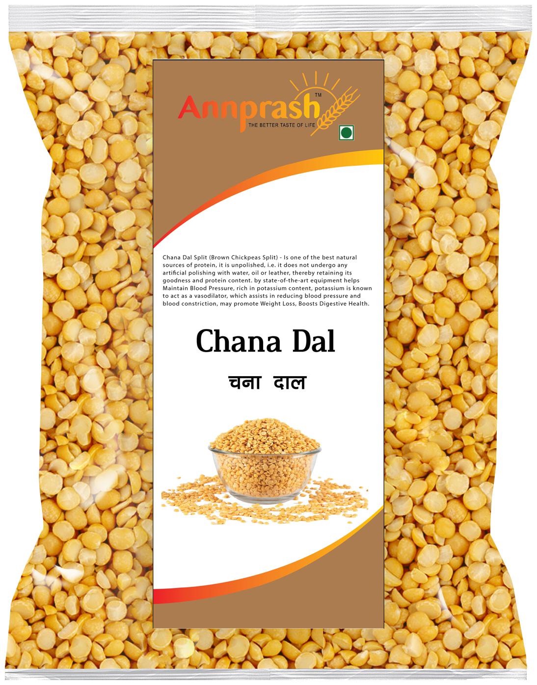 

ANNPRASH Premium Quality Chana Dal 4 kg (Pack Of 1)