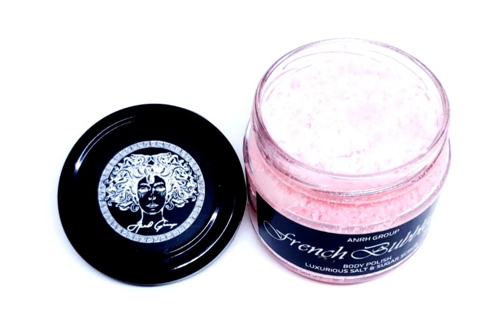 

Anrh French Bubblegum sugar salt body polish Scrub 300 g ( Pack of 1 )