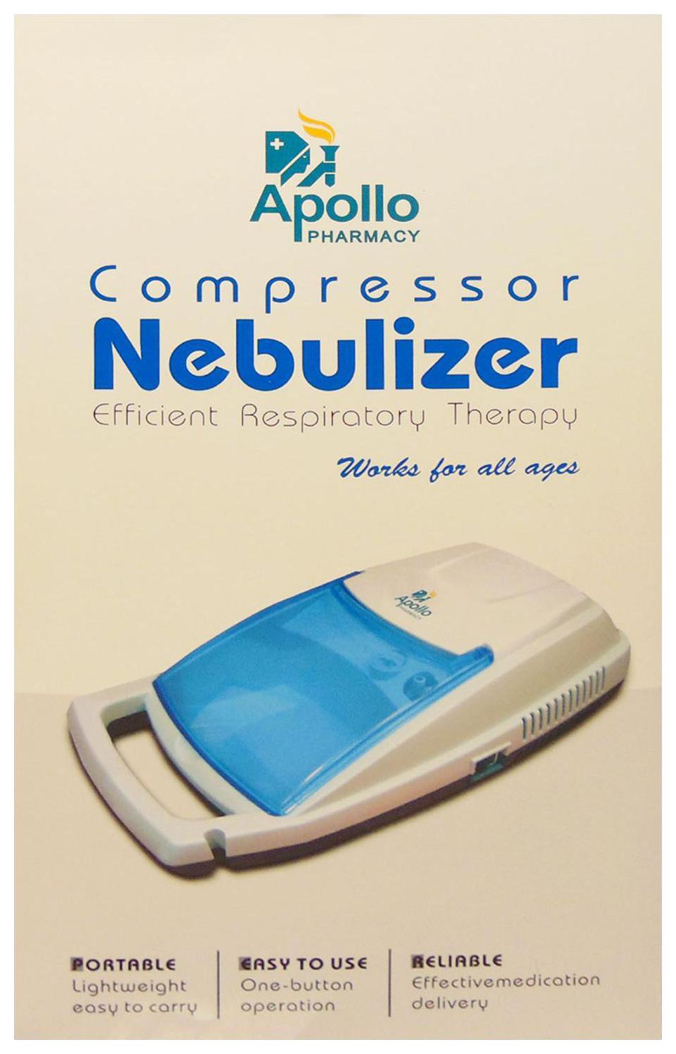 

Apollo Pharmacy Compressor Nebulizer