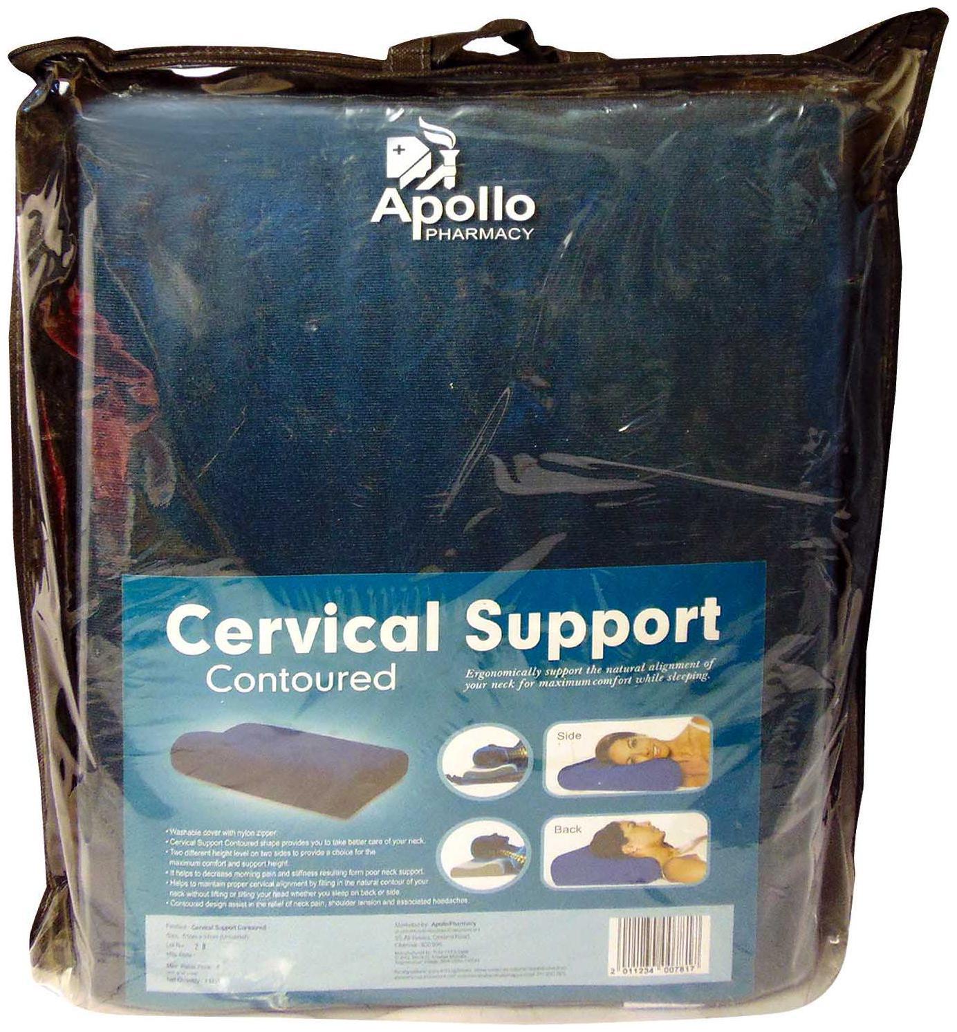 

Apollo Pharmacy Cervical Support Pillow