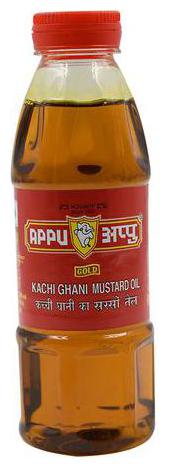

Appu Kachi Ghani Mustard Oil - Gold 200 ml