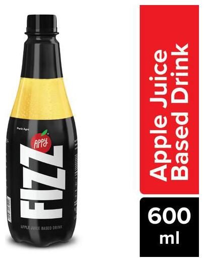 

Appy Fizz Apple Juice Based Drink 600ml